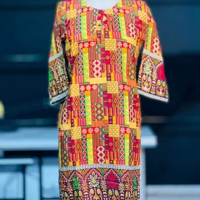 Lawn kurti
