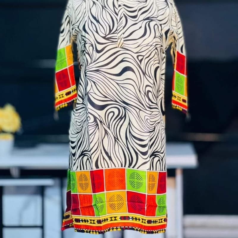 Lawn kurti